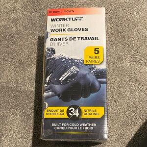 Worktuff Winter Work Gloves - Medium new in box work winter gloves